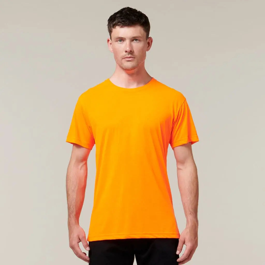 Hard Yakka 3056 Short Sleeve Neon Tee Y19575 Hard Yakka